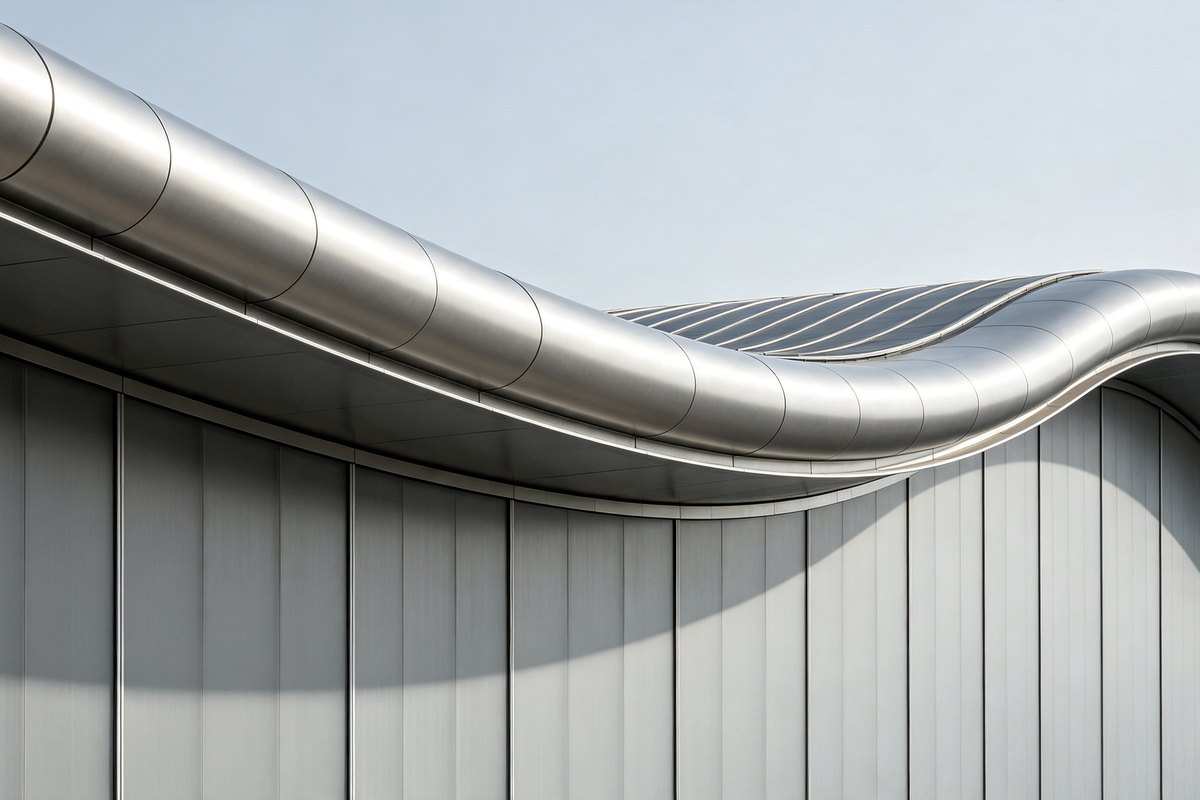 building application image for Profiled Metal Roofing