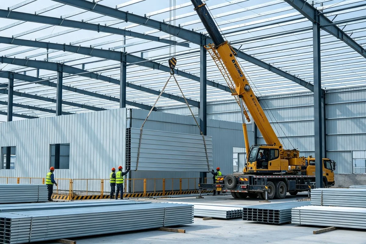 Long-Span Steel Trusses
